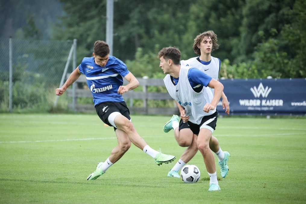 «Газпром» — тренировочные сборы в Австрии: 8 июля, утренняя тренировка