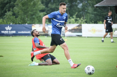 «Газпром» — тренировочные сборы в Австрии: 8 июля, утренняя тренировка