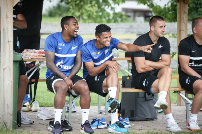 «Газпром» — тренировочные сборы в Австрии: 8 июля, утренняя тренировка