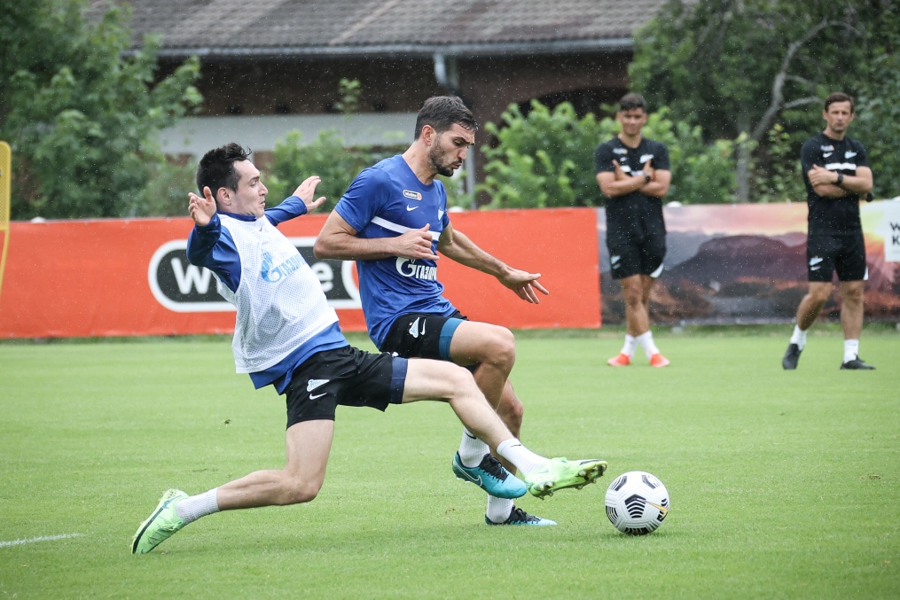 «Газпром» — тренировочные сборы в Австрии: 8 июля, утренняя тренировка