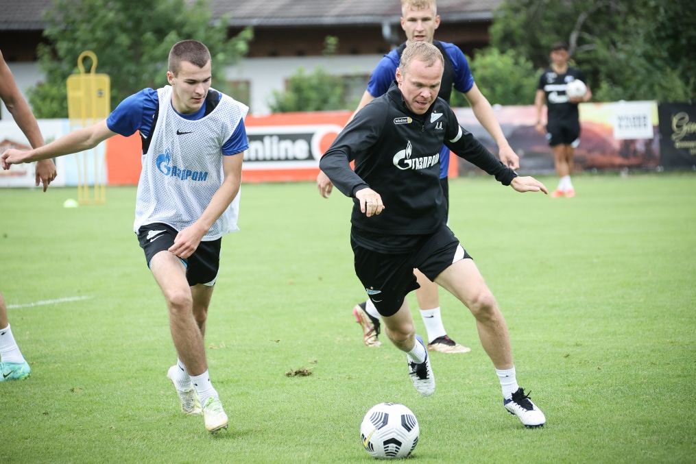 «Газпром» — тренировочные сборы в Австрии: 8 июля, утренняя тренировка