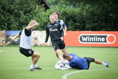 «Газпром» — тренировочные сборы в Австрии: 8 июля, утренняя тренировка