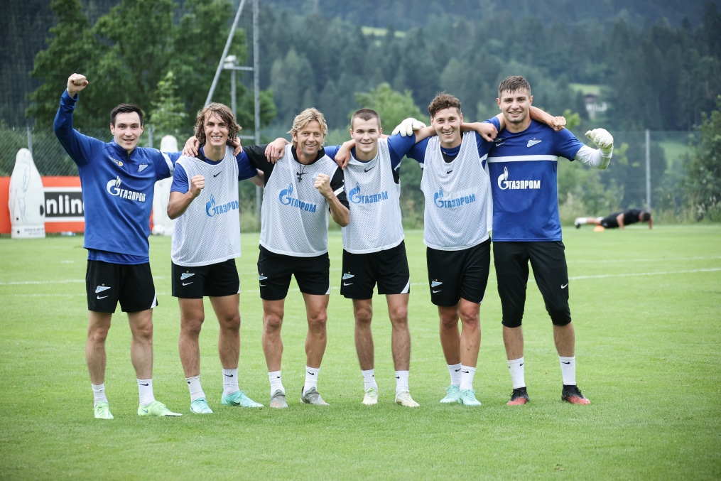 «Газпром» — тренировочные сборы в Австрии: 8 июля, утренняя тренировка