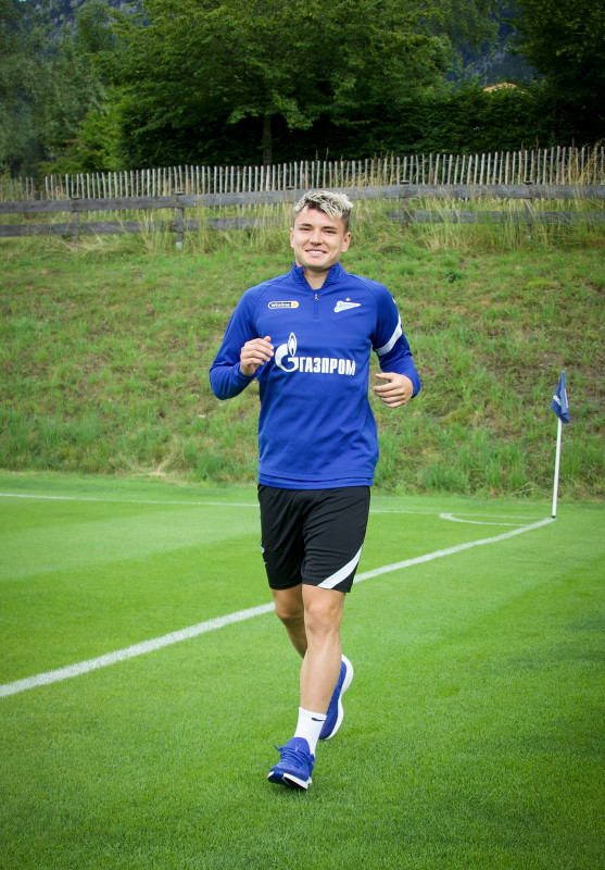 «Газпром» — тренировочные сборы в Австрии: 9 июля, утренняя тренировка