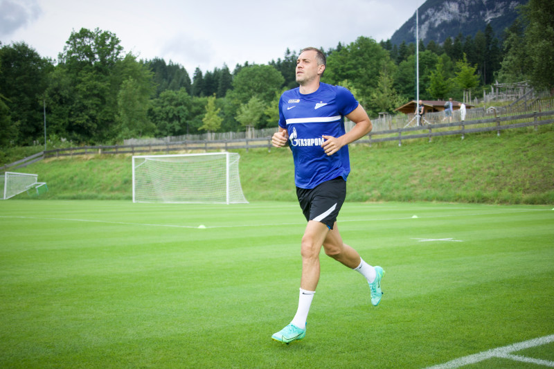 «Газпром» — тренировочные сборы в Австрии: 9 июля, утренняя тренировка