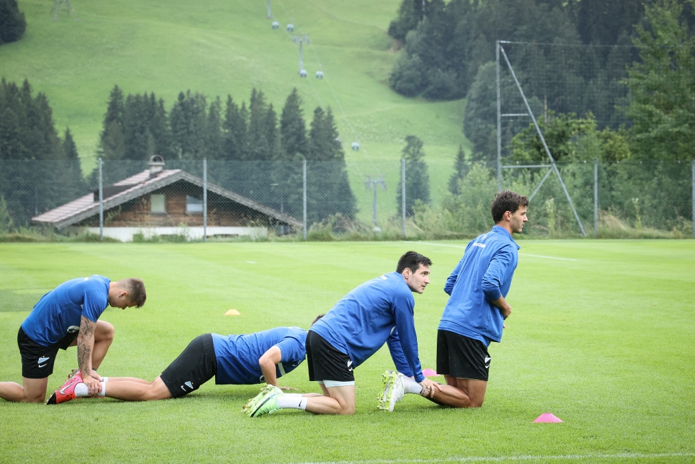 «Газпром» — тренировочные сборы в Австрии: 9 июля, утренняя тренировка
