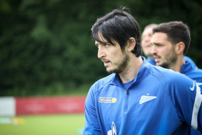 «Газпром» — тренировочные сборы в Австрии: 9 июля, утренняя тренировка