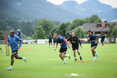 «Газпром» — тренировочные сборы в Австрии: 9 июля, утренняя тренировка
