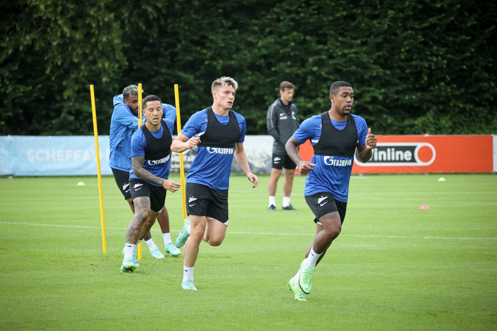 «Газпром» — тренировочные сборы в Австрии: 9 июля, утренняя тренировка