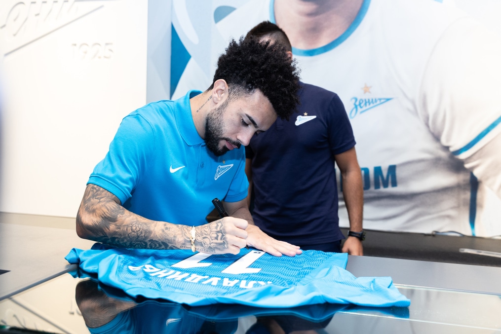 Презентация новичка «Зенита» Клаудиньо