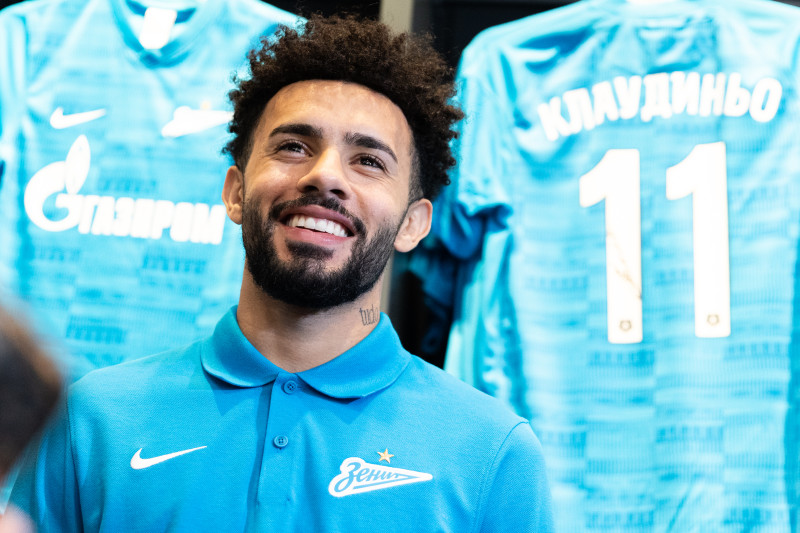 Презентация новичка «Зенита» Клаудиньо