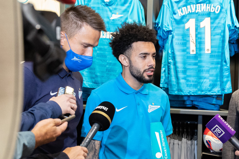Презентация новичка «Зенита» Клаудиньо