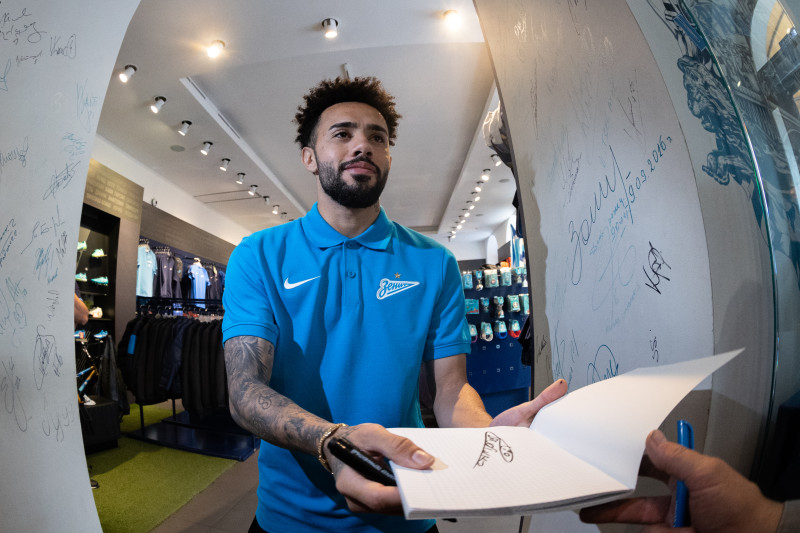 Презентация новичка «Зенита» Клаудиньо