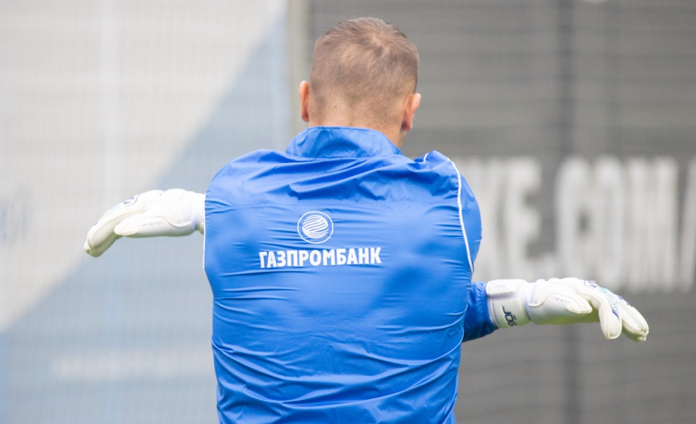 Тренировка «Зенита» перед матчем с ЦСКА