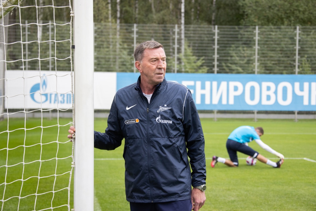 Тренировка «Зенита» перед матчем с ЦСКА