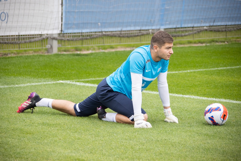 Тренировка «Зенита» перед матчем с ЦСКА