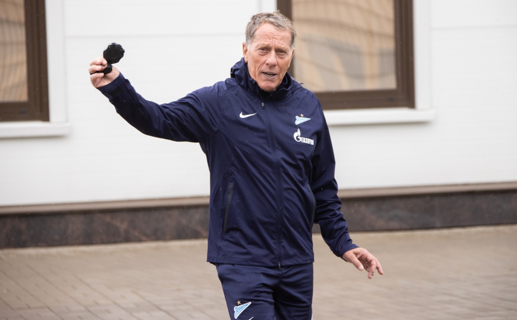 Тренировка «Зенита» перед матчем с ЦСКА