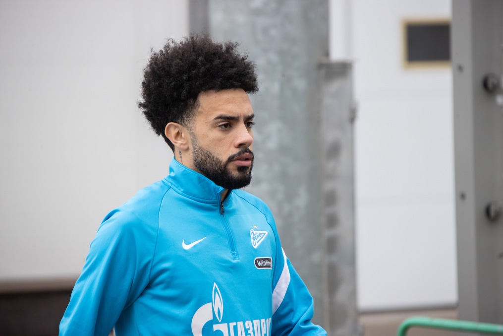 Тренировка «Зенита» перед матчем с ЦСКА