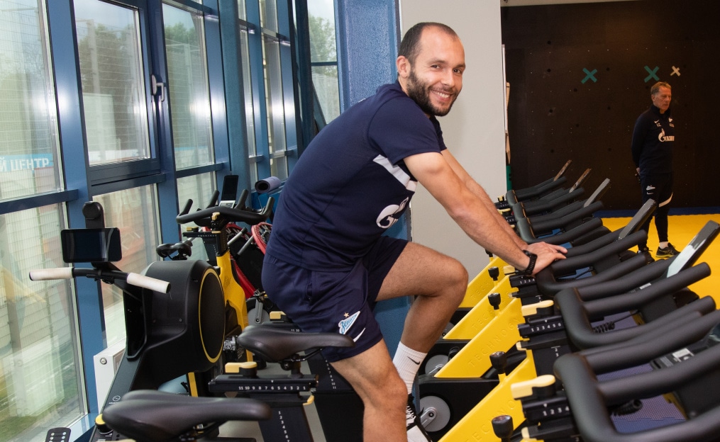 Первая осенняя тренировка «Зенита»