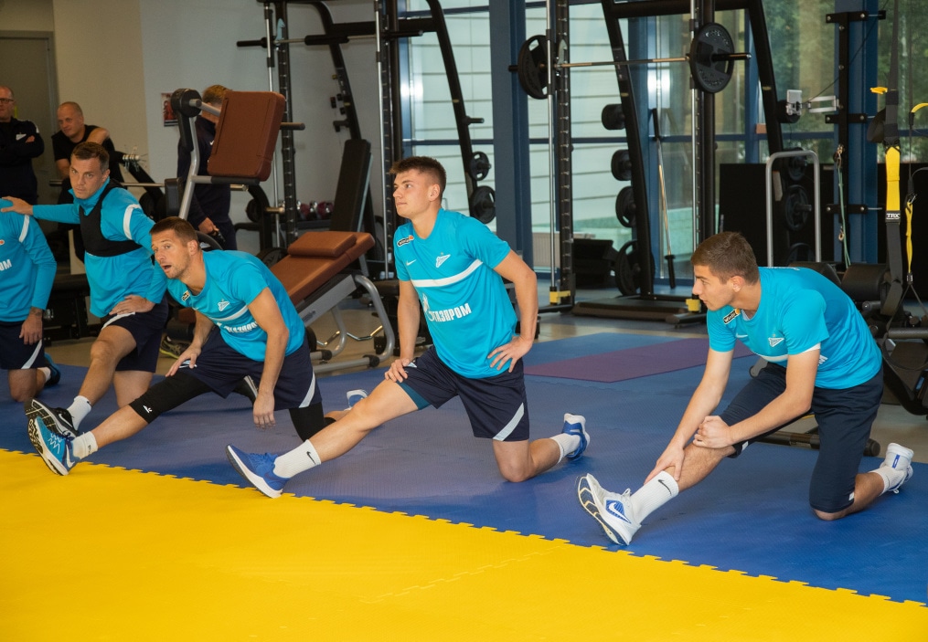 Первая осенняя тренировка «Зенита»