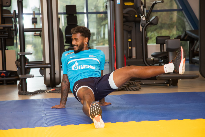 Первая осенняя тренировка «Зенита»