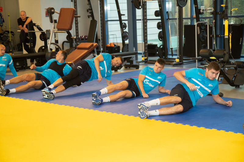 Первая осенняя тренировка «Зенита»