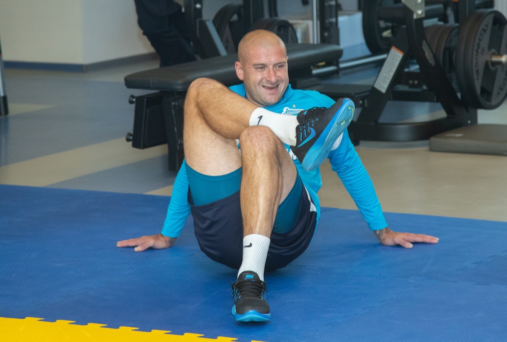 Первая осенняя тренировка «Зенита»