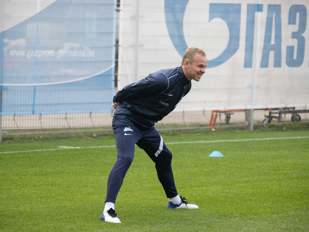 Первая осенняя тренировка «Зенита»