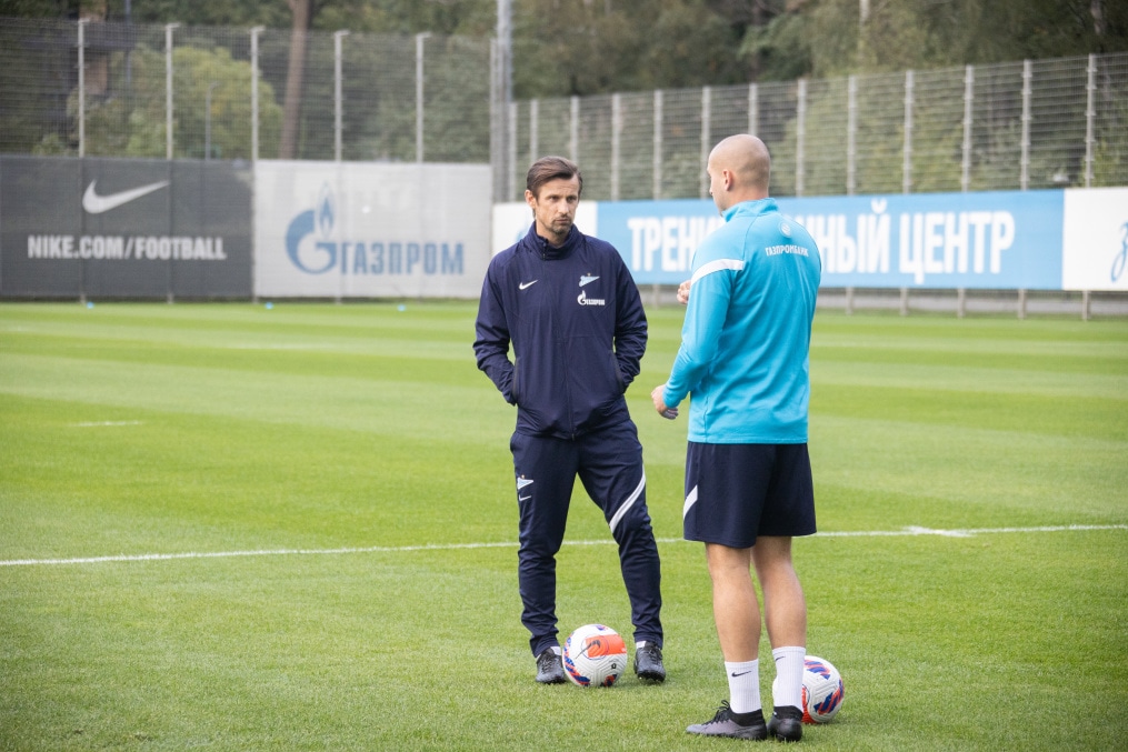 Первая осенняя тренировка «Зенита»