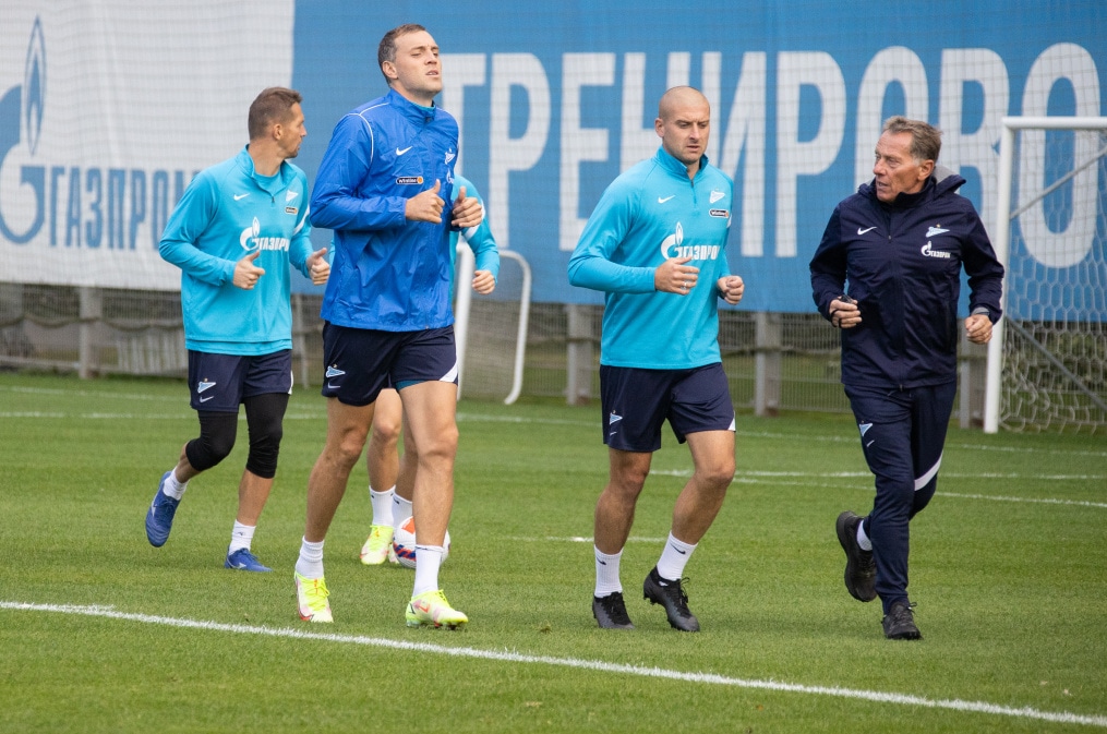 Первая осенняя тренировка «Зенита»