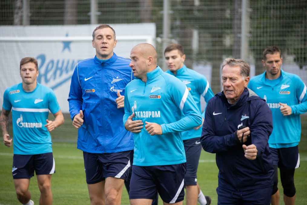 Первая осенняя тренировка «Зенита»