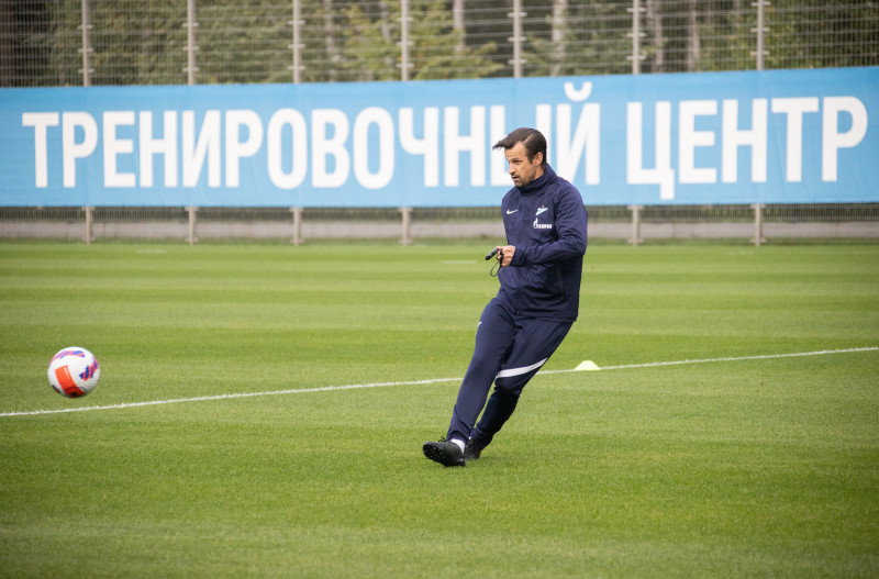 Первая осенняя тренировка «Зенита»