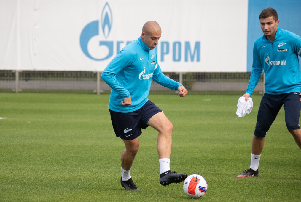 Первая осенняя тренировка «Зенита»