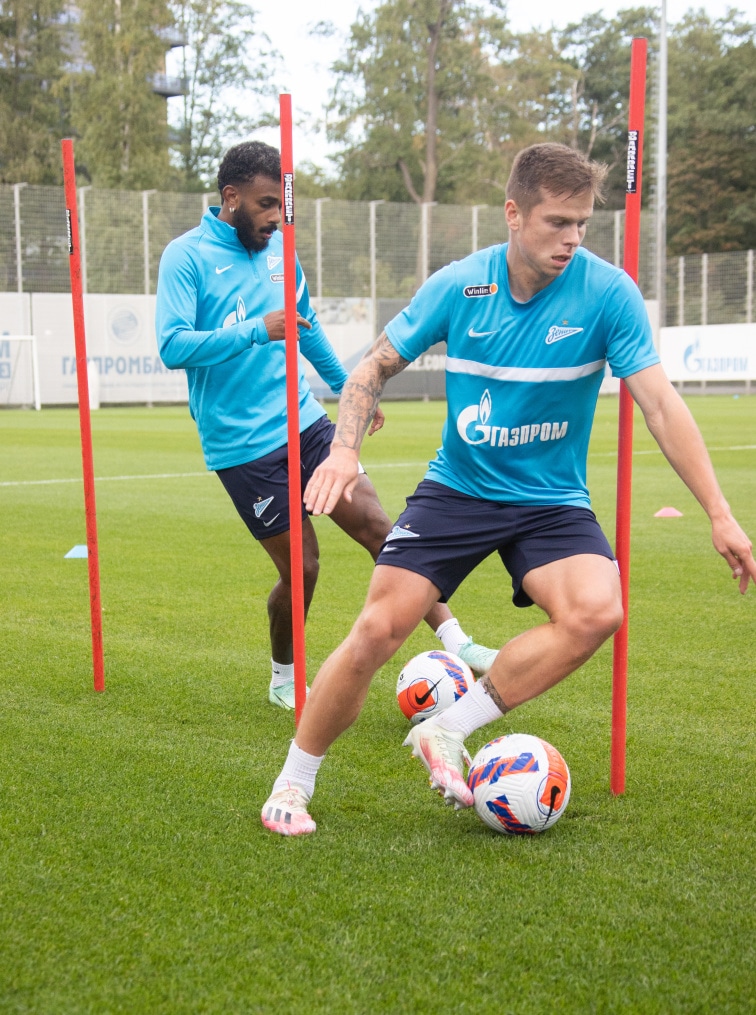 Первая осенняя тренировка «Зенита»
