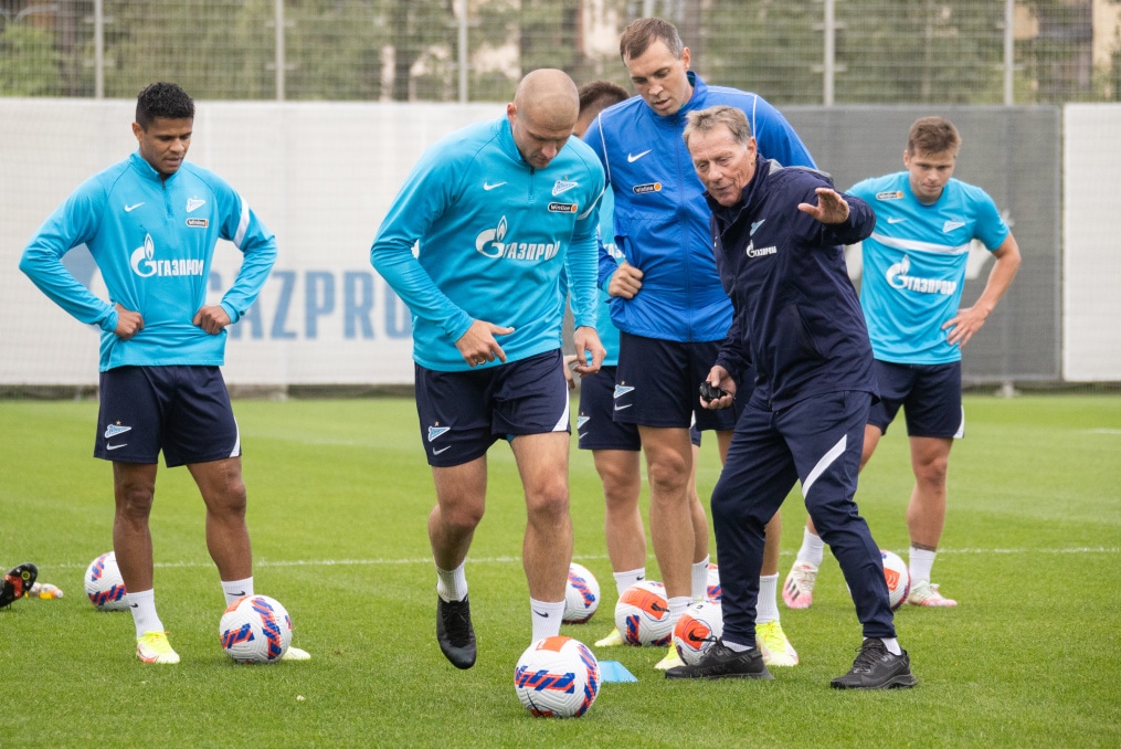 Первая осенняя тренировка «Зенита»