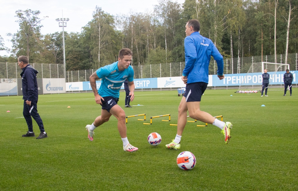 Первая осенняя тренировка «Зенита»