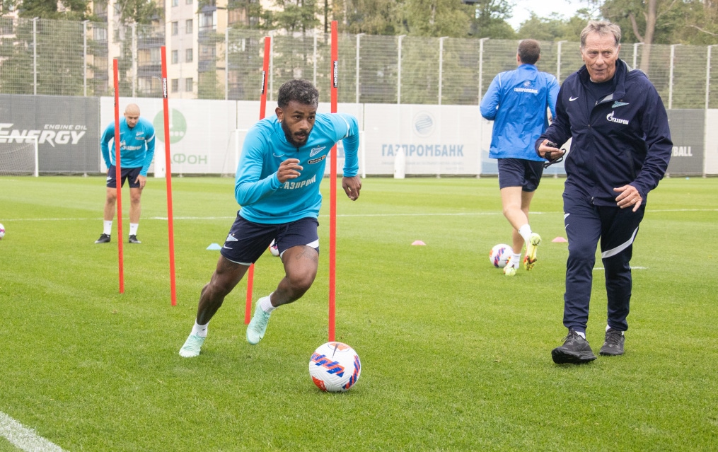 Первая осенняя тренировка «Зенита»