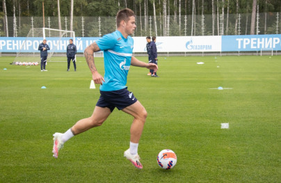 Первая осенняя тренировка «Зенита»