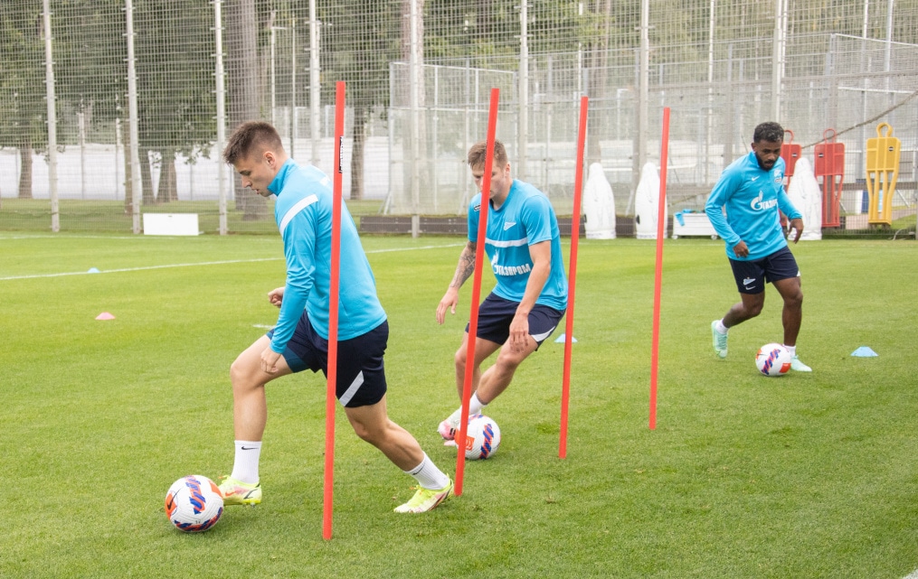 Первая осенняя тренировка «Зенита»