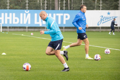 Первая осенняя тренировка «Зенита»