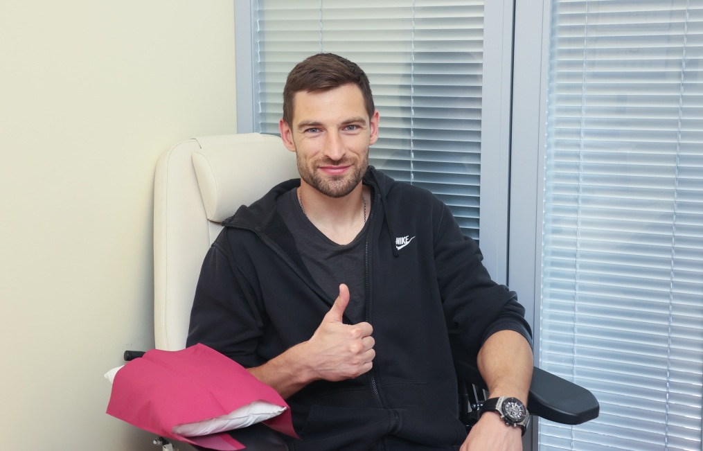 Станислав Крицюк проходит медосмотр в ММЦ «Согаз»