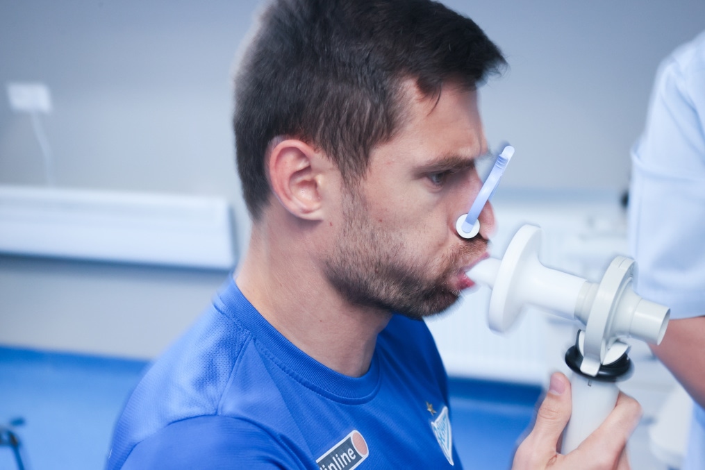 Станислав Крицюк проходит медосмотр в ММЦ «Согаз»