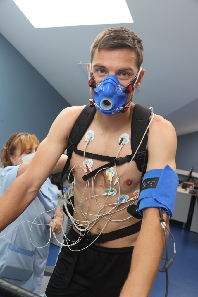 Станислав Крицюк проходит медосмотр в ММЦ «Согаз»