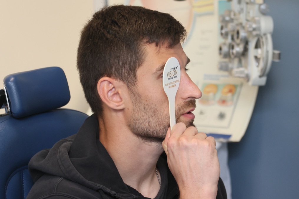 Станислав Крицюк проходит медосмотр в ММЦ «Согаз»