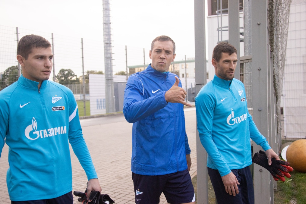 Первая осенняя тренировка «Зенита»