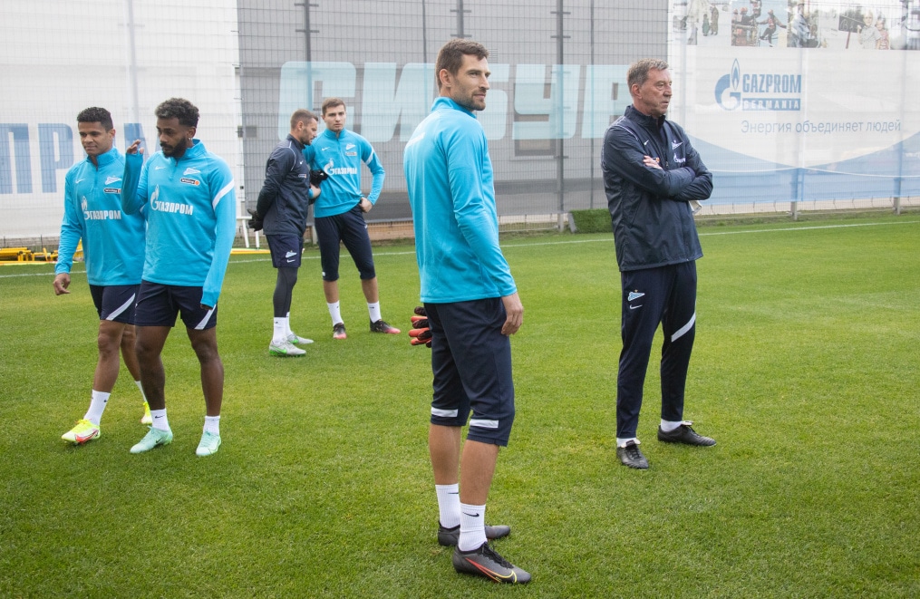 Первая осенняя тренировка «Зенита»