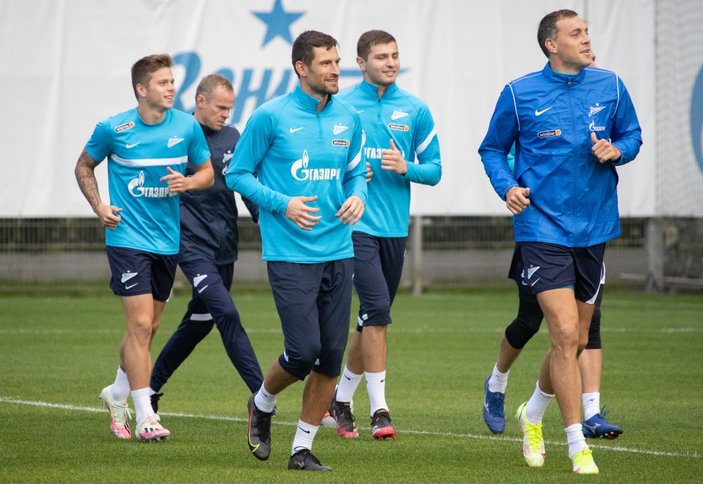Первая осенняя тренировка «Зенита»