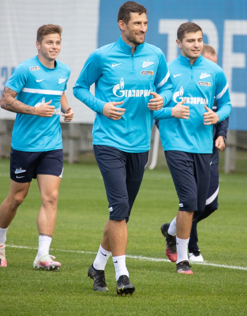 Первая осенняя тренировка «Зенита»