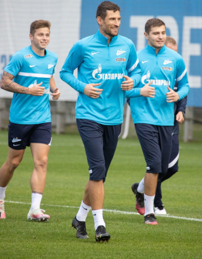 Первая осенняя тренировка «Зенита»