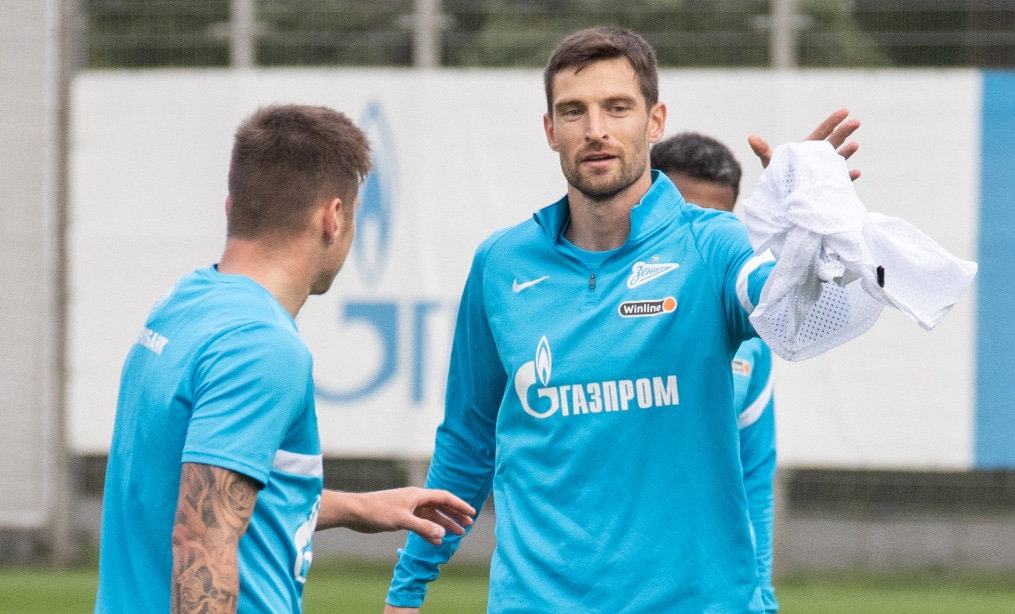 Первая осенняя тренировка «Зенита»